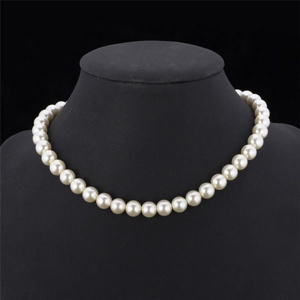 synthetic pearl necklace for women 2015 new trendy resizable luxury white/black beaded necklace, Silver
synthetic pearl necklace for women 2015 new trendy resizable luxury white/black beaded necklace, Silver