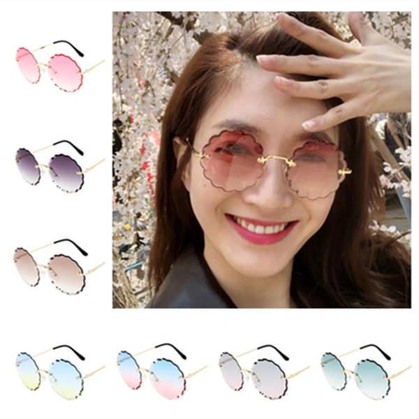 fashion women rimless sunglasses flowers sun glasses goggles anti-uv spectacles gradient color eyeglasses adumbral sun glasses a, White;black
fashion women rimless sunglasses flowers sun glasses goggles anti-uv spectacles gradient color eyeglasses adumbral sun glasses a, White;black