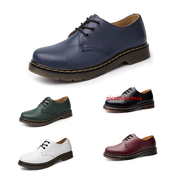 2020 no-brand low-shoes martin for men women boots british tooling style black white red green blue shoes size 38-45
2020 no-brand low-shoes martin for men women boots british tooling style black white red green blue shoes size 38-45