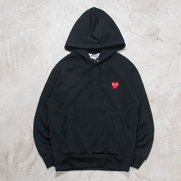 Cdg play new arrival brand cla ic comme de garcon red heart loo e ca ual hoodie men women thick red heart embroidery pullover hoodie
Cdg play new arrival brand cla ic comme de garcon red heart loo e ca ual hoodie men women thick red heart embroidery pullover hoodie