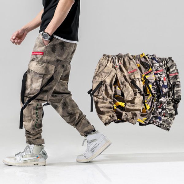 harem pants camouflage men cargo pant tactical streetwear pant yellow casual camo trousers multi pocket trousers joggers 4xl pants, Black
harem pants camouflage men cargo pant tactical streetwear pant yellow casual camo trousers multi pocket trousers joggers 4xl pants, Black