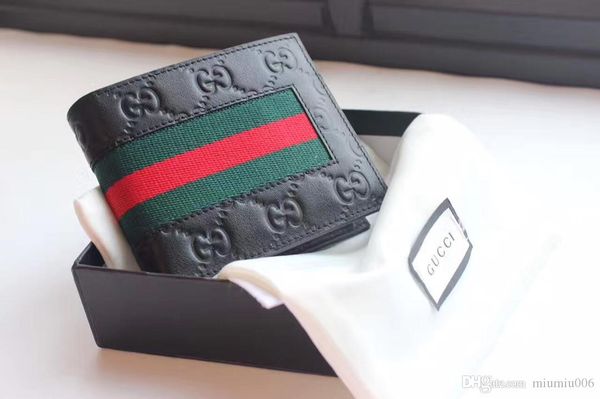 with box 2020 men leather classic luxurys wallet casual short designers card holder holder pocket fashion wallets men wallet,0009, Red;black
with box 2020 men leather classic luxurys wallet casual short designers card holder holder pocket fashion wallets men wallet,0009, Red;black