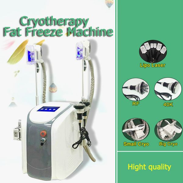 2020 new professional cryotherapy fat e machine cavitation rf lipo laser slimming machine/weight loss face care devices
