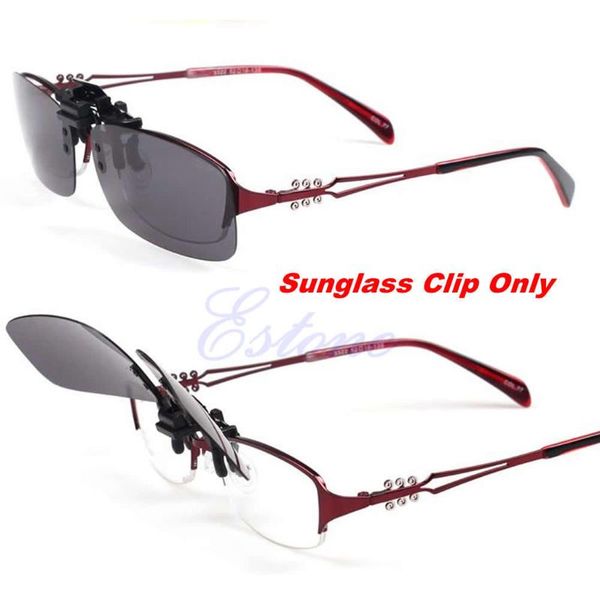 driving glasses polarized day night vision clip-on flip-up lens sunglasses, Silver
driving glasses polarized day night vision clip-on flip-up lens sunglasses, Silver