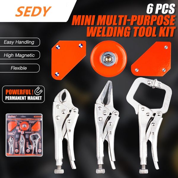 pliers sedy carbon steel welding tool adjustable c clamp holder locking mole vice grips forceps hand set
pliers sedy carbon steel welding tool adjustable c clamp holder locking mole vice grips forceps hand set