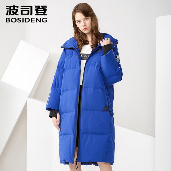 bosideng winter thicken 90% white down jacket women down coat wide-waisted x-long parka waterproof loose b70146224, Black
bosideng winter thicken 90% white down jacket women down coat wide-waisted x-long parka waterproof loose b70146224, Black
