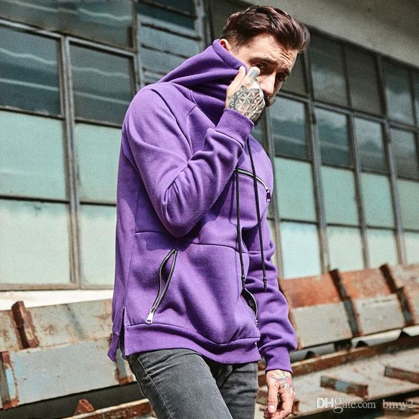 autumn new fashion high street men/women pure color sweatshirts with decorative zipper harajuku design pullover hoodies, Black
autumn new fashion high street men/women pure color sweatshirts with decorative zipper harajuku design pullover hoodies, Black