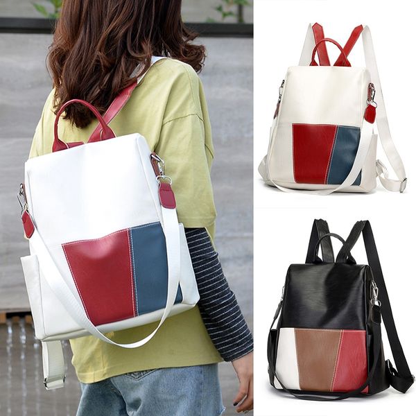 ocardian mixedcolor waterproof backpack for women simple fashion travel backpack leisure school bag tote shoulder bag n7
ocardian mixedcolor waterproof backpack for women simple fashion travel backpack leisure school bag tote shoulder bag n7
