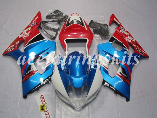 injection mold new abs motorcycle full fairings set fit for suzuki gsx-r1000 k3 2003 2004 03 04 gsxr1000 bodywork set bright blue red
injection mold new abs motorcycle full fairings set fit for suzuki gsx-r1000 k3 2003 2004 03 04 gsxr1000 bodywork set bright blue red