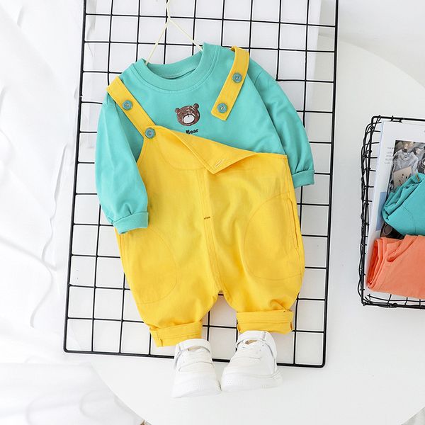0-5 years 100% cotton boy clothing set 2020 new spring active cartoon casual kid suit children baby clothing t-shirt+romper, White
0-5 years 100% cotton boy clothing set 2020 new spring active cartoon casual kid suit children baby clothing t-shirt+romper, White