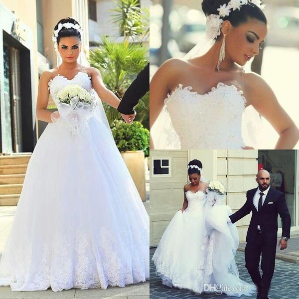elegant off the shoulder lace appliques wedding dresses sleeveless sweep train bridal gowns lace up wedding gowns vestido de noiva, White
elegant off the shoulder lace appliques wedding dresses sleeveless sweep train bridal gowns lace up wedding gowns vestido de noiva, White
