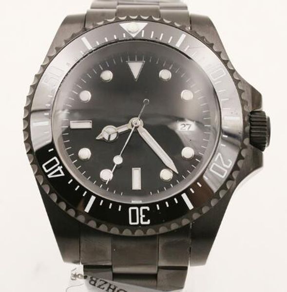 2020 outdoor 44mm all black stainless steel bracklet automatic mechanical mens watch watches with unidirectional ceramic ring bezel, Slivery;brown
2020 outdoor 44mm all black stainless steel bracklet automatic mechanical mens watch watches with unidirectional ceramic ring bezel, Slivery;brown