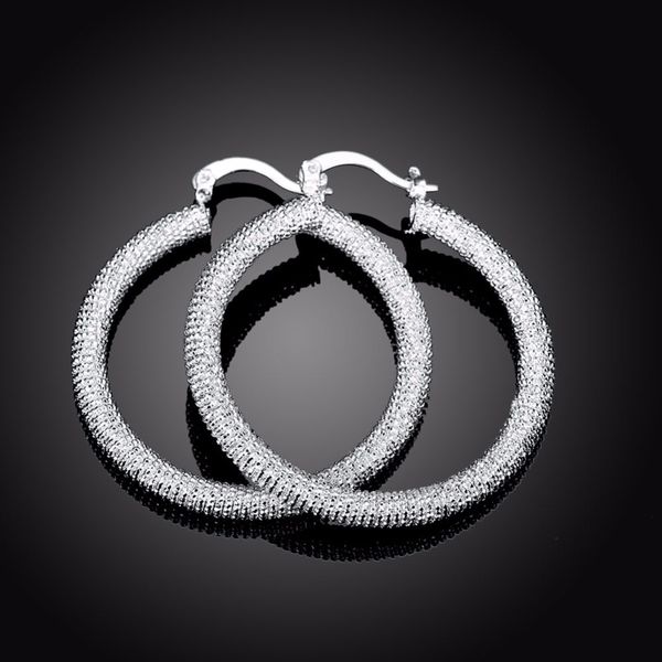big circle hoop earrings 925 pure silver prata brinco gift box fashion new jewelry, Golden
big circle hoop earrings 925 pure silver prata brinco gift box fashion new jewelry, Golden