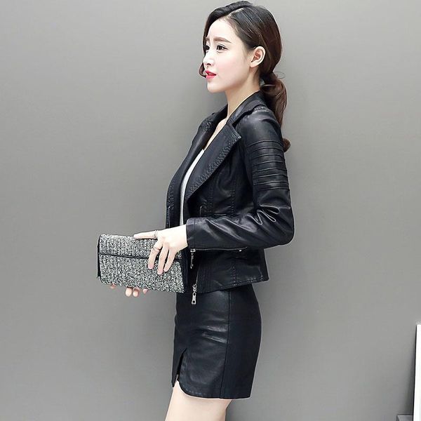 leather quality high leather women's short coat spring and autumn 2020 new jacket top
leather quality high leather women's short coat spring and autumn 2020 new jacket top