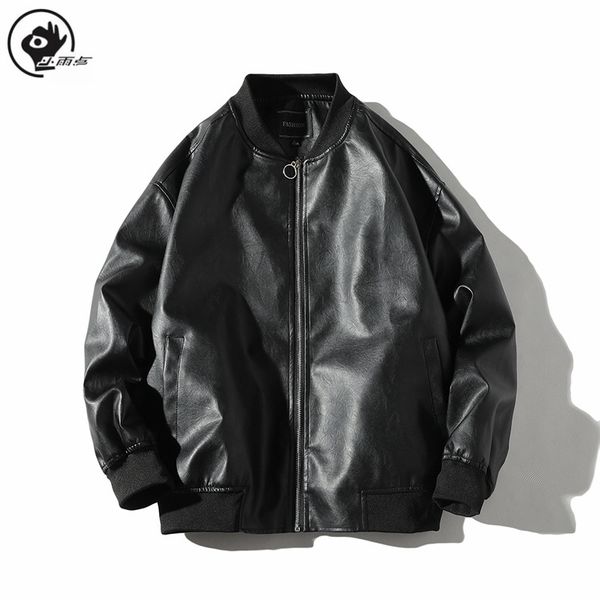 little raindrop leather jacket men bomber baseball biker pu coat pilot printed slim fit motorcycle mens leather jacket black, Black;brown
little raindrop leather jacket men bomber baseball biker pu coat pilot printed slim fit motorcycle mens leather jacket black, Black;brown