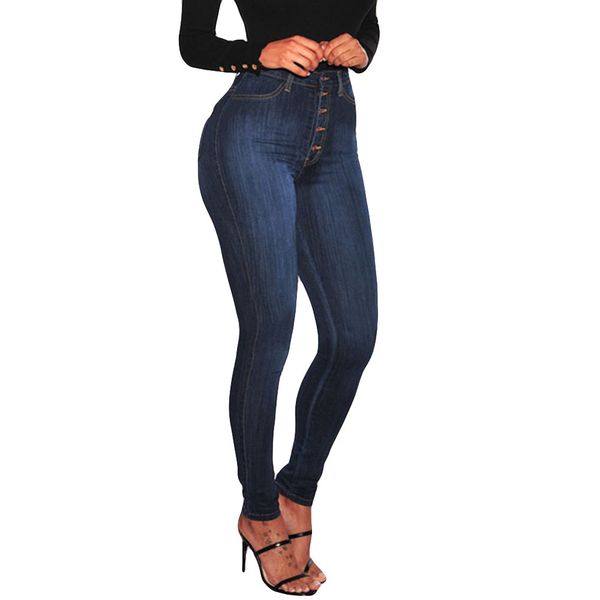 high waist jeans woman jeans plus size ladies denim for women 2019 button solid pockets skinny button pencil feminino, Blue
high waist jeans woman jeans plus size ladies denim for women 2019 button solid pockets skinny button pencil feminino, Blue