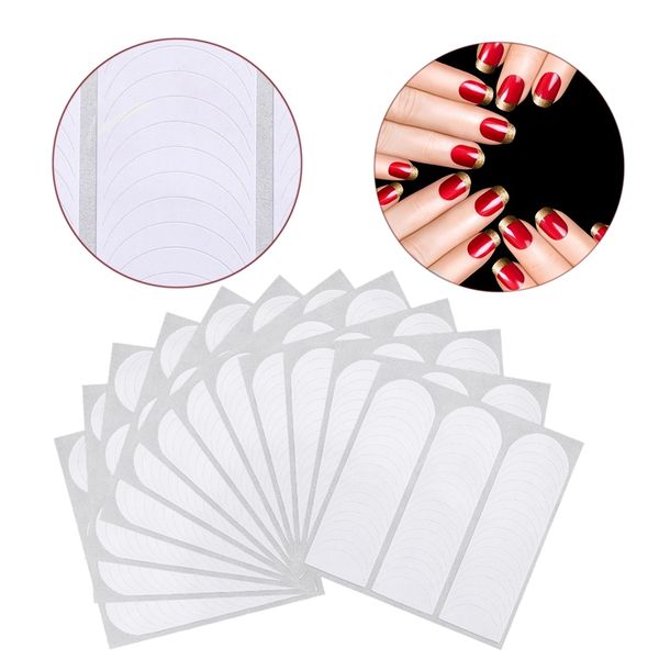 french manicure nail art stickers, self-adhesive nail sticker tips for manicure decoration diy tools, Black
french manicure nail art stickers, self-adhesive nail sticker tips for manicure decoration diy tools, Black