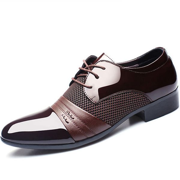 2019 new business men pointed toe dress shoes mens patent leather black wedding shoes oxford formal big size fashion
2019 new business men pointed toe dress shoes mens patent leather black wedding shoes oxford formal big size fashion
