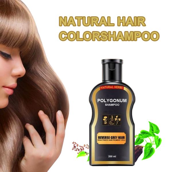 30/200 ml new grey reverse hair color shampoo polygonum multiflorum ginger essence cleansing hair care hair darkening shampoo
30/200 ml new grey reverse hair color shampoo polygonum multiflorum ginger essence cleansing hair care hair darkening shampoo
