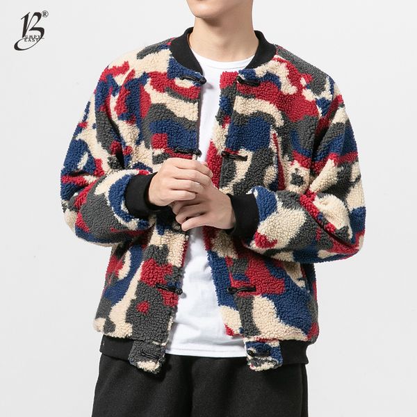 bumpybeast men winter wool camo jacket 2018 man cotton hiphop baseball jackets coats male casual warm parkas plus size 5xl coat, Black
bumpybeast men winter wool camo jacket 2018 man cotton hiphop baseball jackets coats male casual warm parkas plus size 5xl coat, Black