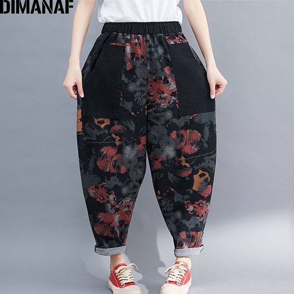 dimanaf plus size women harem pants vintage print loose big size trousers pantalones female elastic waist long pants 2020 autumn, Black;white
dimanaf plus size women harem pants vintage print loose big size trousers pantalones female elastic waist long pants 2020 autumn, Black;white
