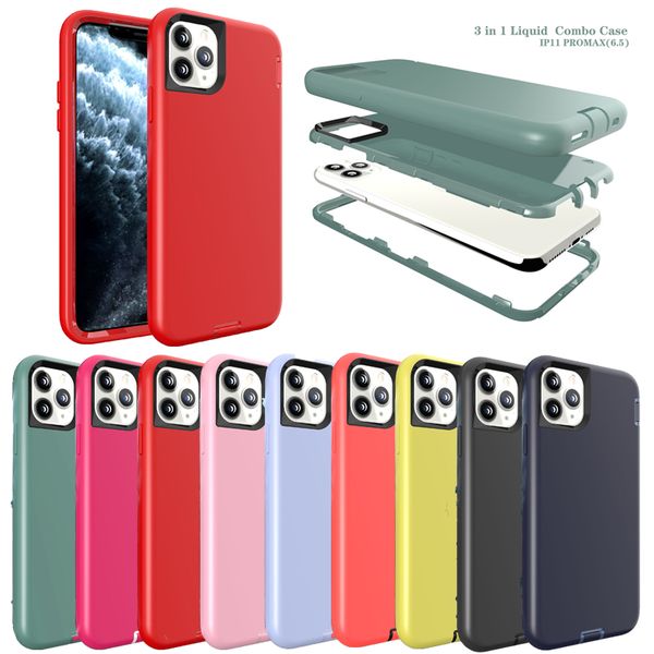 liquid silicone 3in1 shockproof cover luxury designer phone case iphone 11 pro max xs x xr 6s 7 8 plus cases
liquid silicone 3in1 shockproof cover luxury designer phone case iphone 11 pro max xs x xr 6s 7 8 plus cases