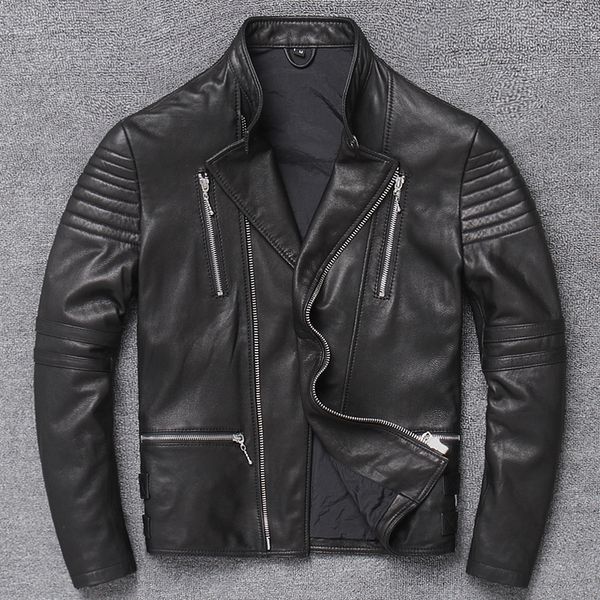 подлинная мужская кожаная куртка мужская jaqueta couro homem cuero chaqueta байкер 2020, Black
подлинная мужская кожаная куртка мужская jaqueta couro homem cuero chaqueta байкер 2020, Black