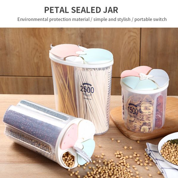 новая 2/3 / 4grids вращающийся пластиковые cereal dispenser ящик для хранения риса контейнер для хранения дело мука зерно бутылка jar
новая 2/3 / 4grids вращающийся пластиковые cereal dispenser ящик для хранения риса контейнер для хранения дело мука зерно бутылка jar