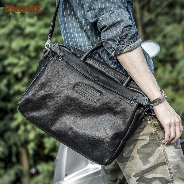 pndme fashion casual genuine leather men's briefcase business high-quality natural cowhide handbag lapshoulder messenger bag
pndme fashion casual genuine leather men's briefcase business high-quality natural cowhide handbag lapshoulder messenger bag