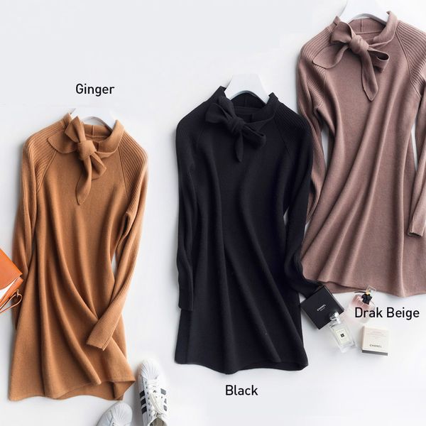 women's sweaters 2021 100% cashmere butterfly collar knit-dress winter long sweater pullovers goat r1742, White;black
women's sweaters 2021 100% cashmere butterfly collar knit-dress winter long sweater pullovers goat r1742, White;black