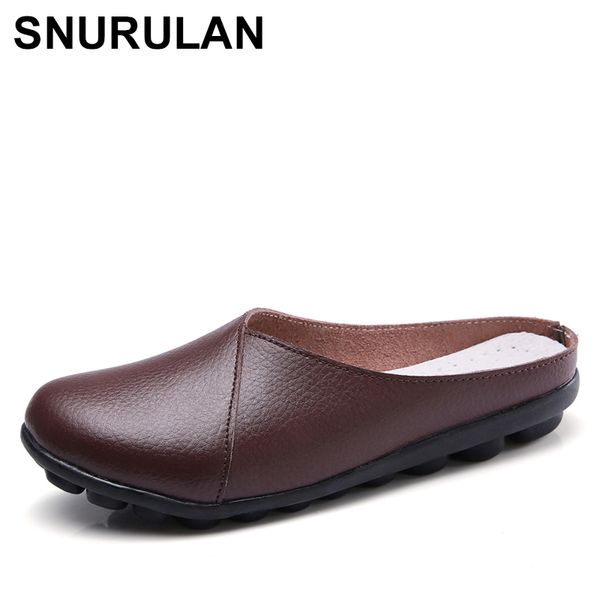 snurulanplus size flat shoes 2018 fashion mules womens leather split slip on flip flops women's slippers shoe slidese076, Black
snurulanplus size flat shoes 2018 fashion mules womens leather split slip on flip flops women's slippers shoe slidese076, Black
