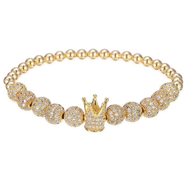10mm micro cz ball crown bracelet 5mm copper beads luxury designer jewelry fashion couples women mens bracelets gift, Black
10mm micro cz ball crown bracelet 5mm copper beads luxury designer jewelry fashion couples women mens bracelets gift, Black