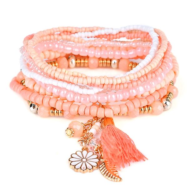8pcs/set bohemian style charm beads bracelets for women ethnic boho tassel multilayer simulated pearl bracelet wristband jewelry, Black
8pcs/set bohemian style charm beads bracelets for women ethnic boho tassel multilayer simulated pearl bracelet wristband jewelry, Black