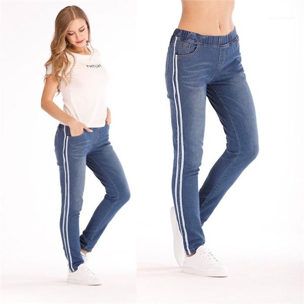 long jeans pencil pants pocket striped 5xl females skinny jeans mid waist new style fashion arrival womens plus size, Blue
long jeans pencil pants pocket striped 5xl females skinny jeans mid waist new style fashion arrival womens plus size, Blue