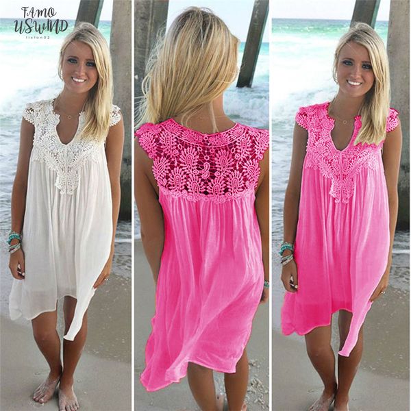 2020 summer women dress sleeveless womens beach lace dress dresses 8 color plus size casual mini vestidos, Black;gray
2020 summer women dress sleeveless womens beach lace dress dresses 8 color plus size casual mini vestidos, Black;gray