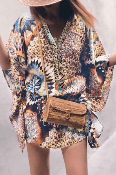 felyn 2020 ins internet celebrity famous dress print summer casual beach bohemian mini dress, White;black
felyn 2020 ins internet celebrity famous dress print summer casual beach bohemian mini dress, White;black