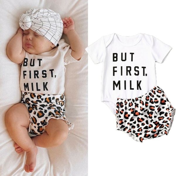 infant newborn baby girls boys 2pcs set short sleeve letter print bodysuits leopard shorts casual outfits 2020 sunsuit, White
infant newborn baby girls boys 2pcs set short sleeve letter print bodysuits leopard shorts casual outfits 2020 sunsuit, White