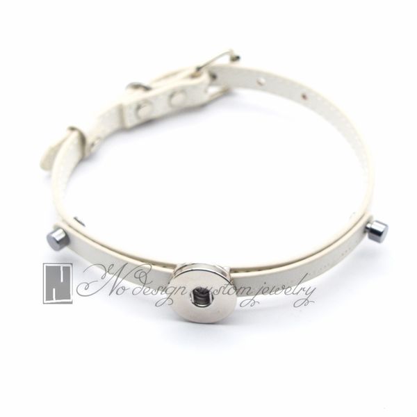 white pet collar snap pu leather collar for snap button jewelry interchangeable jewelry suitable for pet dog and cat ne0446, Silver
white pet collar snap pu leather collar for snap button jewelry interchangeable jewelry suitable for pet dog and cat ne0446, Silver