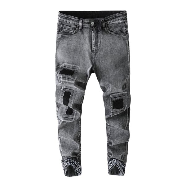 men jeans pants 28-48 size loose comfortable elastic waist trousers classic hip hop biker punk causal daily clothing, Blue
men jeans pants 28-48 size loose comfortable elastic waist trousers classic hip hop biker punk causal daily clothing, Blue