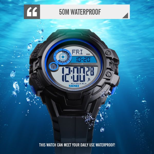 skmei sport watch men digital watches compass countdown waterproof clock men wristwatch erkek kol saati 1447, Slivery;brown
skmei sport watch men digital watches compass countdown waterproof clock men wristwatch erkek kol saati 1447, Slivery;brown