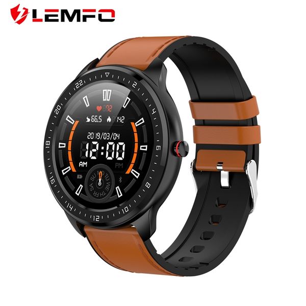 lemfo smart watch men full round touch sreen heart rate monitor messages reminder waterproof smartwatch for huawei android ios, Slivery;brown
lemfo smart watch men full round touch sreen heart rate monitor messages reminder waterproof smartwatch for huawei android ios, Slivery;brown