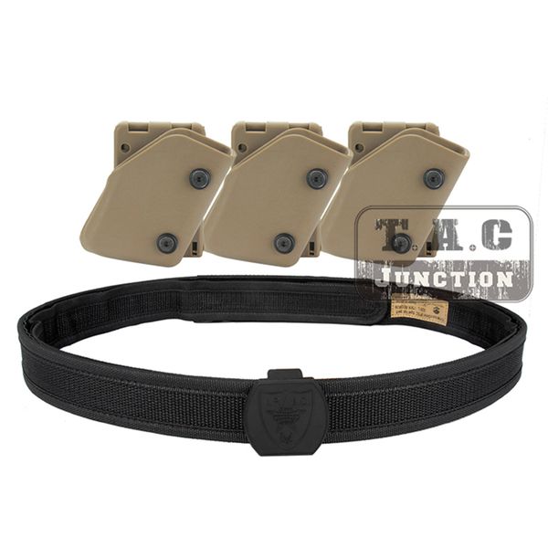 ipsc 3x pistol magazine pouch + inner & outer belt uspsa idpa competition high speed shooting belt fast draw mag carrier holster, Black;gray
ipsc 3x pistol magazine pouch + inner & outer belt uspsa idpa competition high speed shooting belt fast draw mag carrier holster, Black;gray