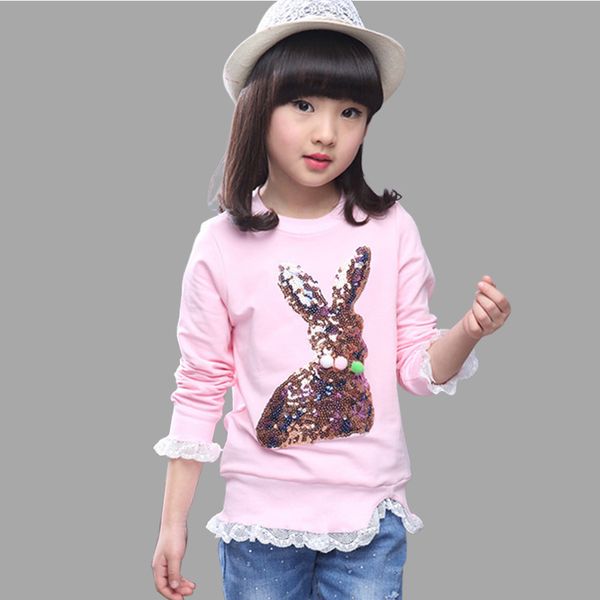 teenage girls t-shirt spring autumn long sleeves children tee sequins bottoming shirt for kids girls clothes, Blue
teenage girls t-shirt spring autumn long sleeves children tee sequins bottoming shirt for kids girls clothes, Blue