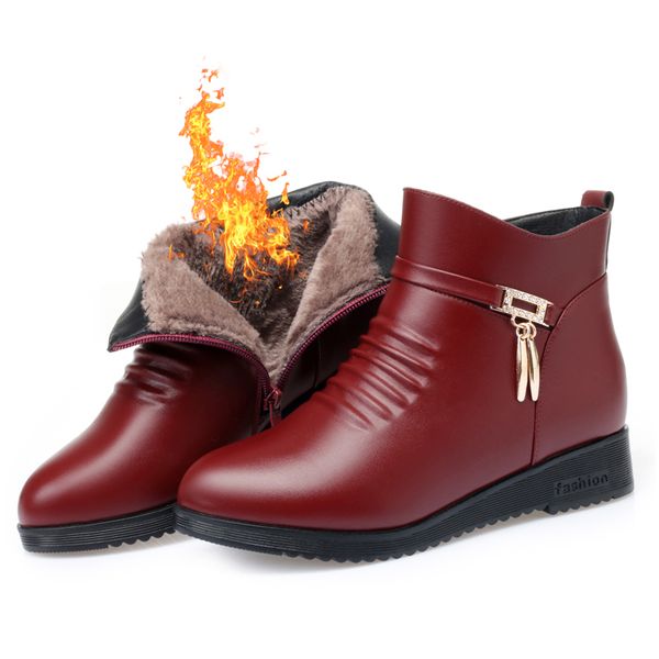 winter mother shoes middle-aged shoes, women's cotton shoes, flat non-slip boots, plus velvet, warm middle-aged women's t, Black
winter mother shoes middle-aged shoes, women's cotton shoes, flat non-slip boots, plus velvet, warm middle-aged women's t, Black