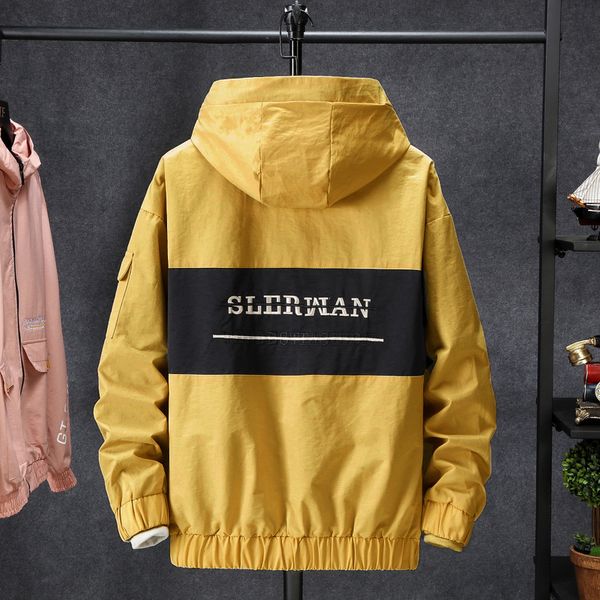 men voguebomber jackets spring autumn hooded jacket mens pilot jacket male letter embroidery baseball coats men clothes, Black;brown
men voguebomber jackets spring autumn hooded jacket mens pilot jacket male letter embroidery baseball coats men clothes, Black;brown
