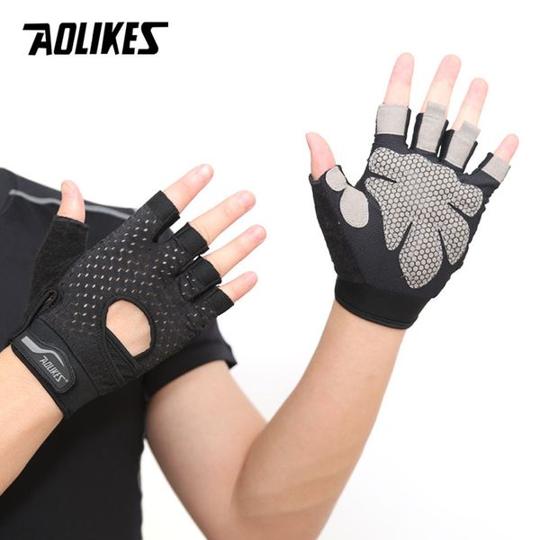 aolikes professional gym glovesexercise gloves men hands protecting breathable sports gloves sport fitness weight-lifting
aolikes professional gym glovesexercise gloves men hands protecting breathable sports gloves sport fitness weight-lifting