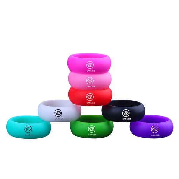 custom logo cancer silicone rings hypoallergenic flexible sports rubber finger rings wedding band set womens fashion, Slivery;golden
custom logo cancer silicone rings hypoallergenic flexible sports rubber finger rings wedding band set womens fashion, Slivery;golden
