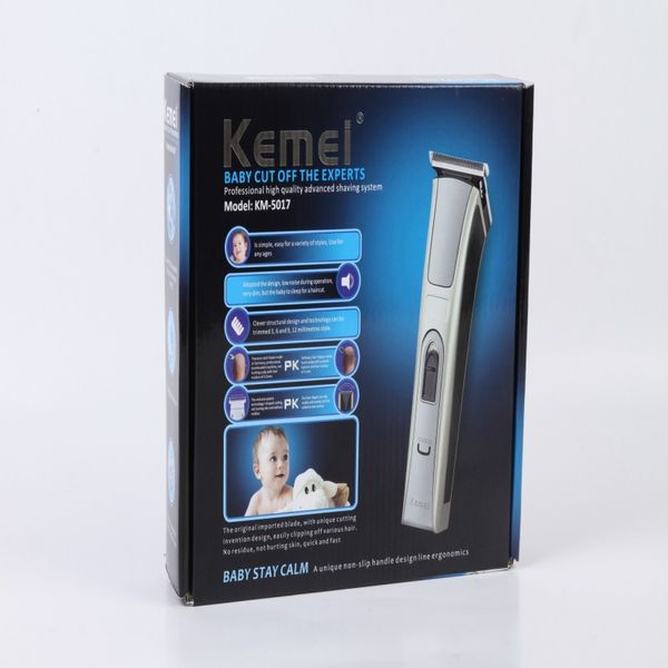kemei high-power electric man baby hair clipper trimmer mute safe rechargeable hair cutting machine km-5017 cuchillo de barba cortapelo
kemei high-power electric man baby hair clipper trimmer mute safe rechargeable hair cutting machine km-5017 cuchillo de barba cortapelo