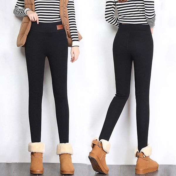 women small chinese size winter pants warm thick fleece lined high waist trousers stretch skinny pants leggings ladies pants, Black;white
women small chinese size winter pants warm thick fleece lined high waist trousers stretch skinny pants leggings ladies pants, Black;white