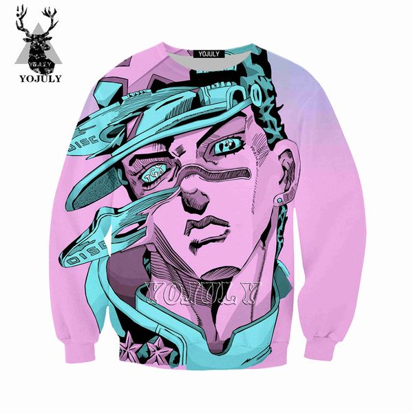 jojo bizarre adventure men 3d печать толстовка anime женщины рубашки унисекс мода новые уличные фуфайки топы sw03, Black
jojo bizarre adventure men 3d печать толстовка anime женщины рубашки унисекс мода новые уличные фуфайки топы sw03, Black